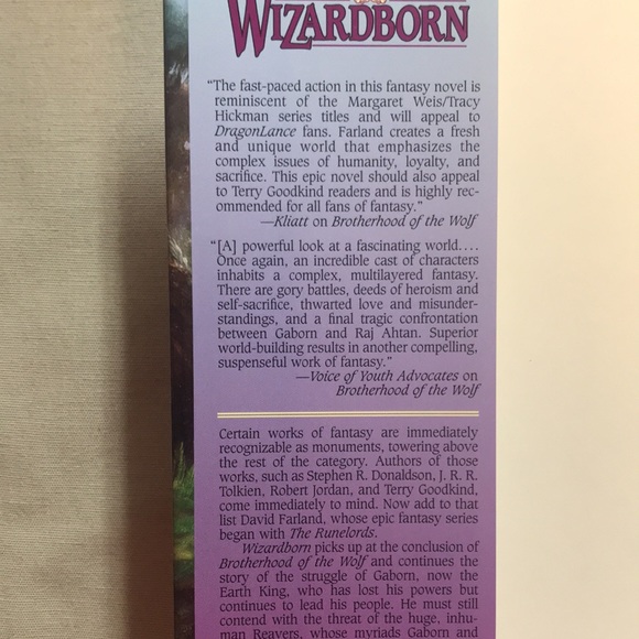 🌈2/$8 Wizardborn #3 in Runelords Series - Picture 8 of 12
